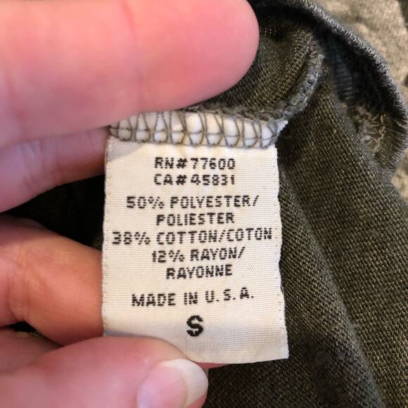 Chaser green white rose guitar graphic open back cutout top size Small - Picture 10 of 12